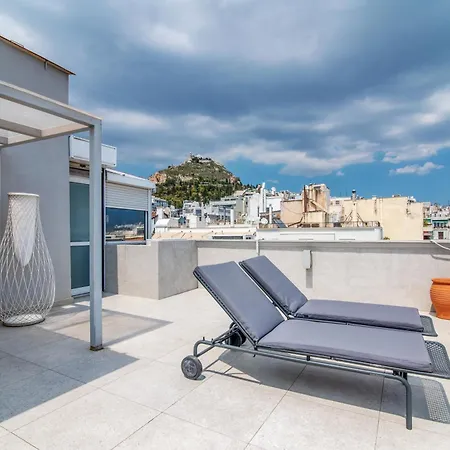 Ferienwohnung Kolonaki Square Parthenon Τerrace Athen Exterior foto
