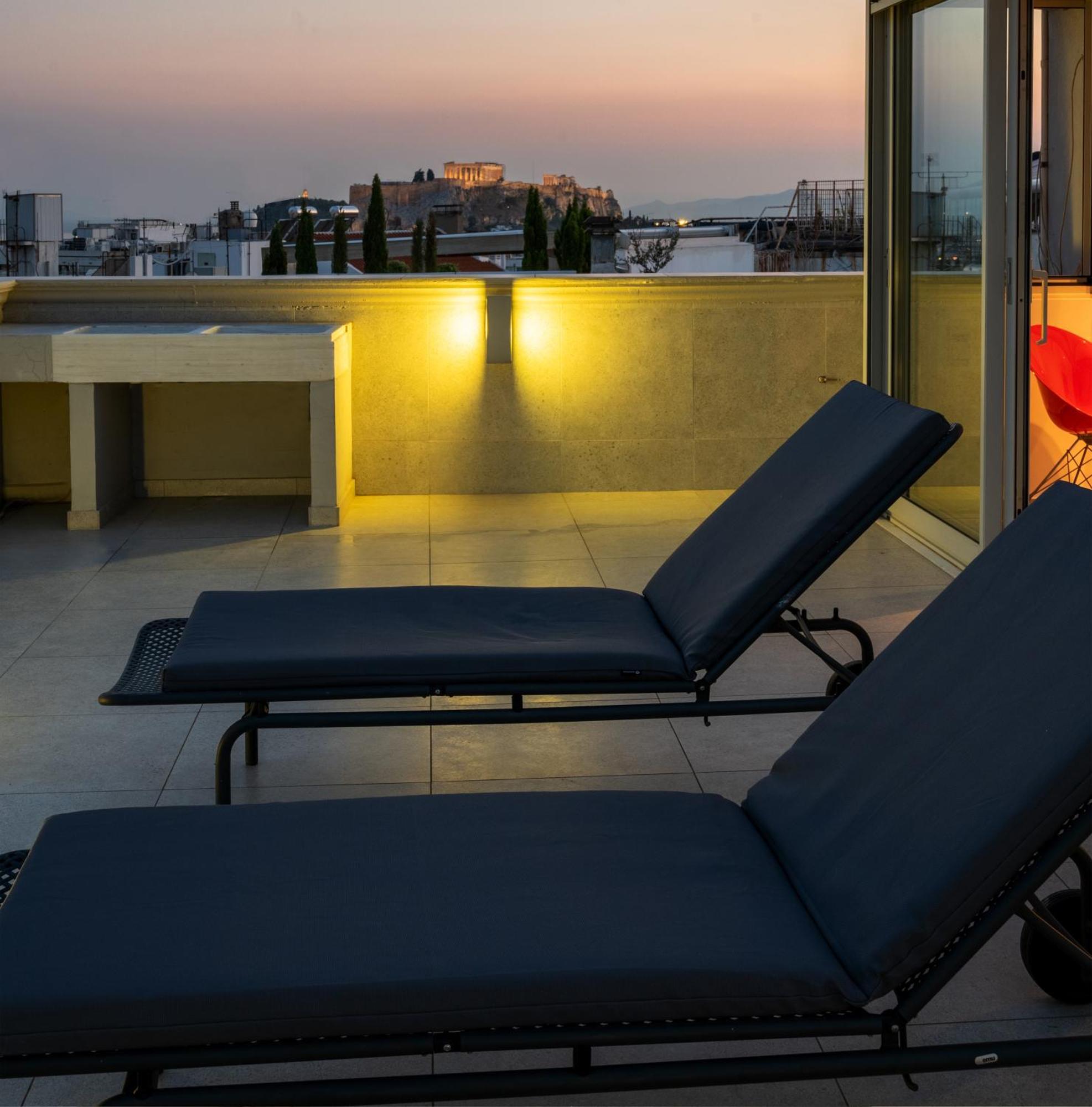 Apartment Kolonaki Square Parthenon τerrace Athen